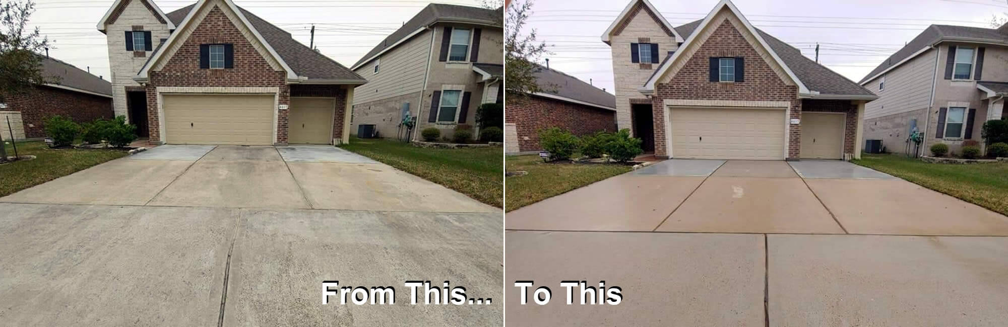 Concrete Driveway Pressure Washing near me