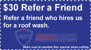 Save Money on Referring Roof Washing Services near me