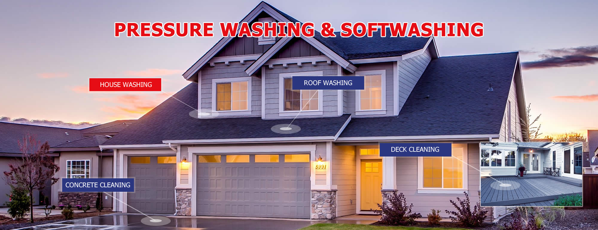 Pressure Washing and Cleaning Services near me
